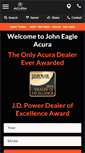 Mobile Screenshot of johneagleacura.com